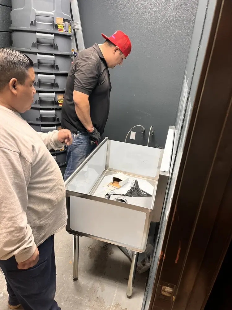 Commercial plumbing and sink installation in Milam-Jones
